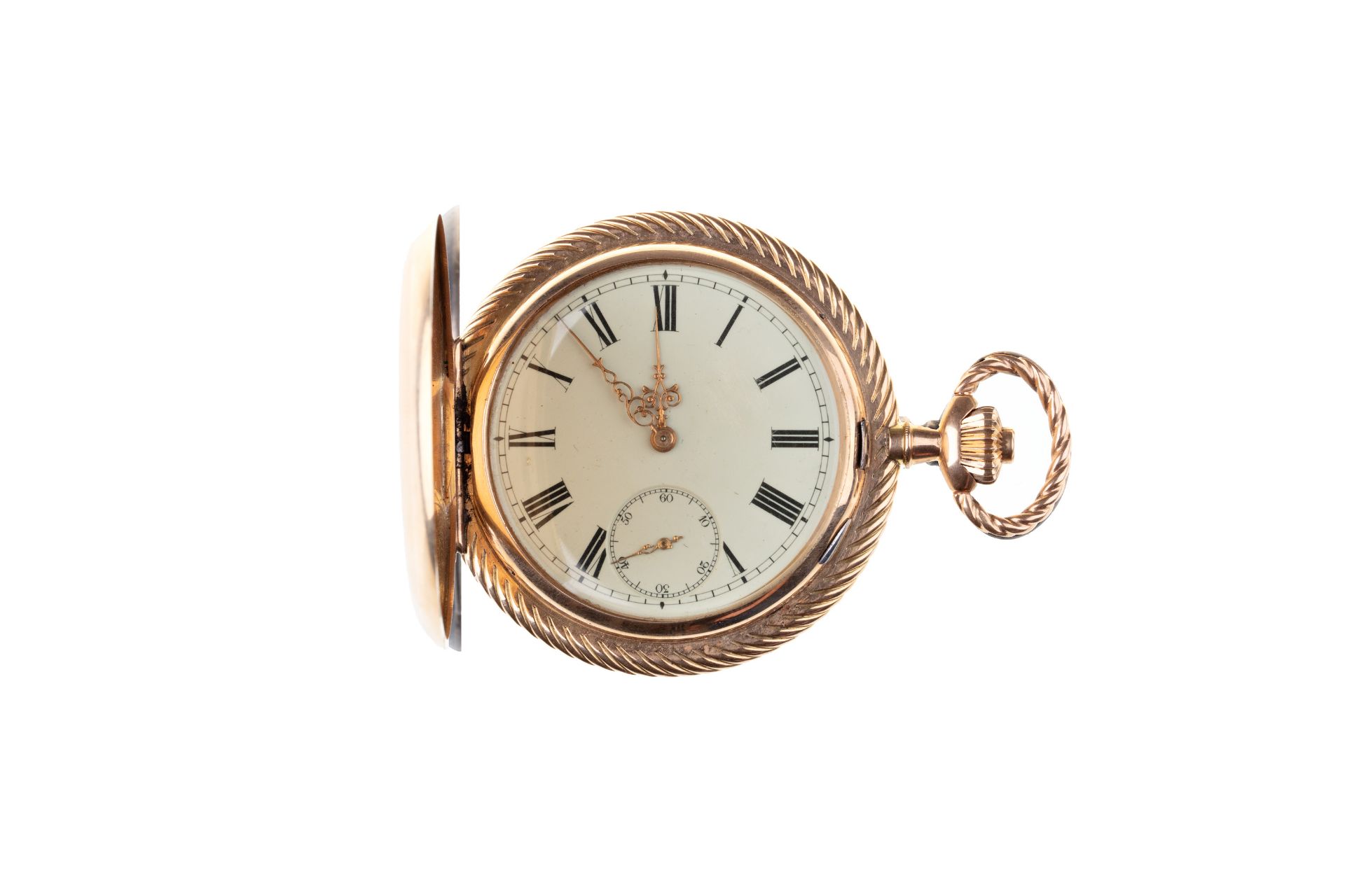 GOLD POCKET WATCH WITH THREE CASES | (Switzerland - 1st quarter of the 20th century) - Image 2 of 3