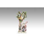 APPLE HARVEST "APFELERNTE" | Meissen, designed by J.J. Kandler (German / Germany - 19th century)