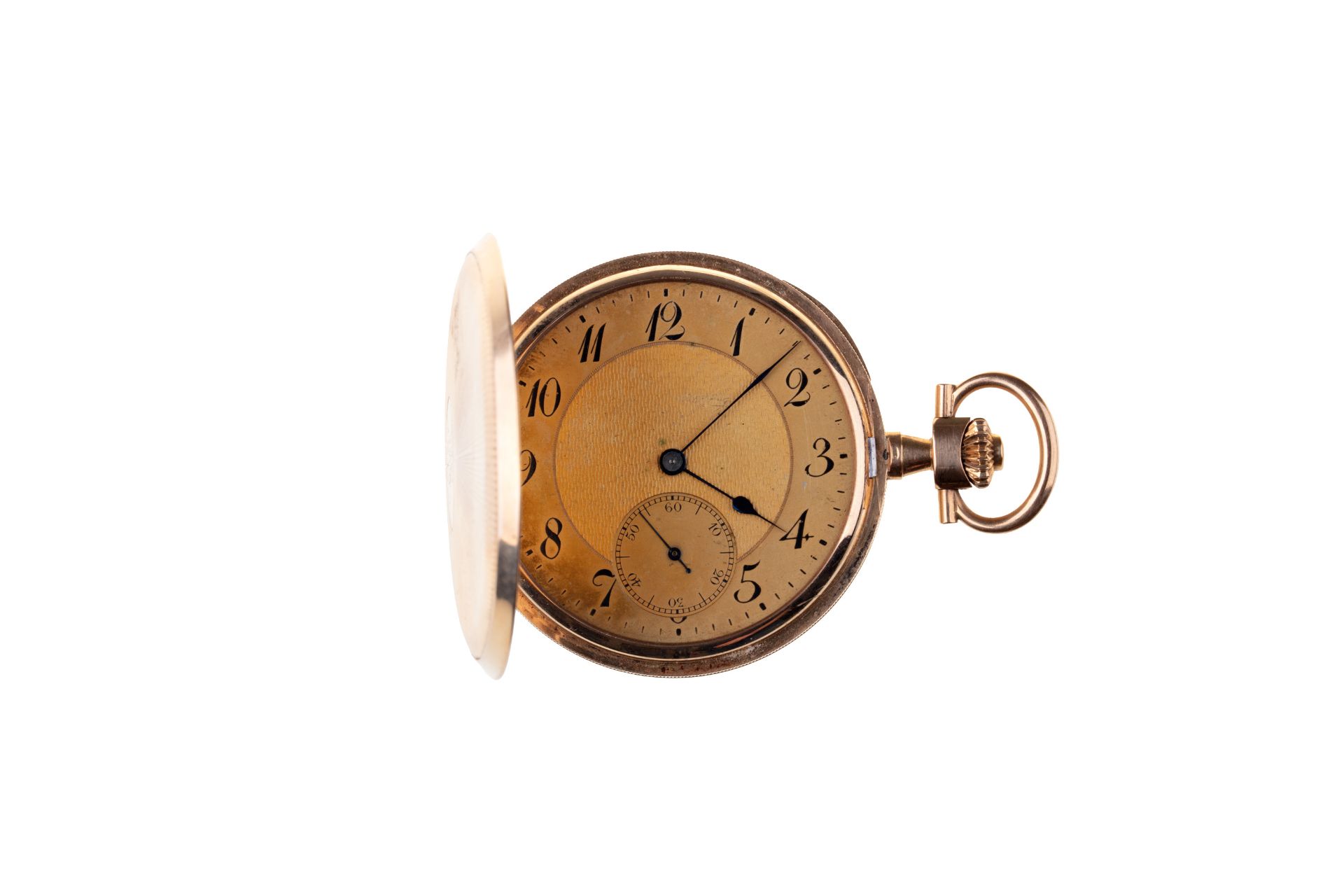 GOLD POCKET WATCH WITH THREE CASES | (Palada, Swiss - 1st quarter of the 20th century)