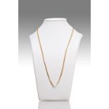 GOLD CHAIN WITH PEARL | (Central European - 1st half of the 20th century)