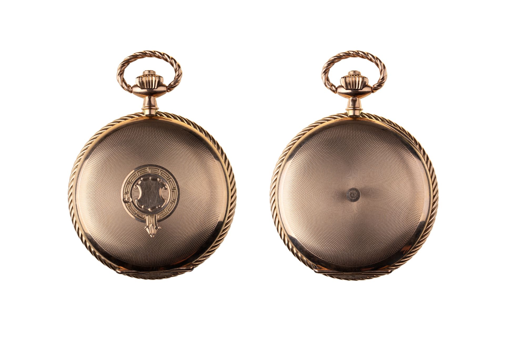 GOLD POCKET WATCH WITH THREE CASES | (Switzerland - 1st quarter of the 20th century)