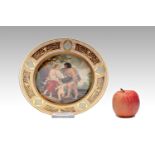PLATE "ATALANTA AND MELEAGER" | Wiener Porzellanmanufaktur (Austrian / Austria - 1825)