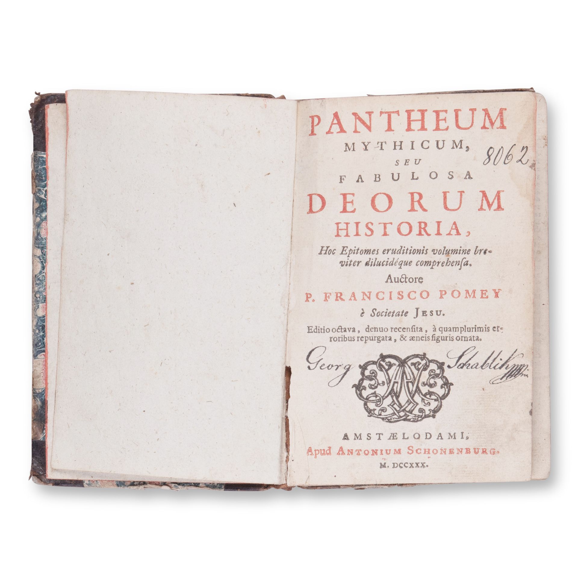 POMEY, P. Francisco (1618-1673): Pantheum Mythicum - Bild 3 aus 4
