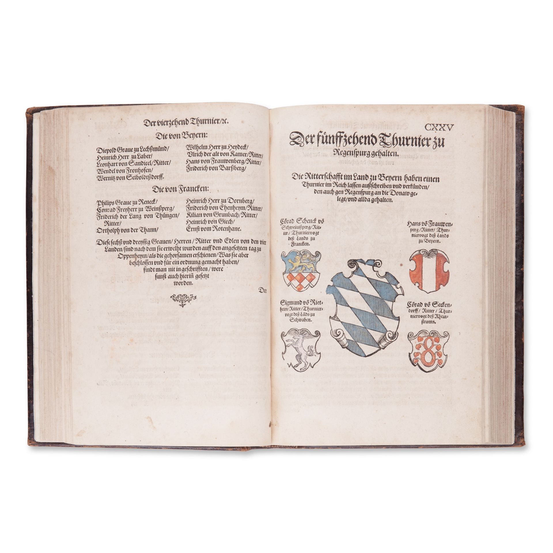 [RUXNER, Georg] (1494?-1526?): Thurnier Buch - Bild 3 aus 4