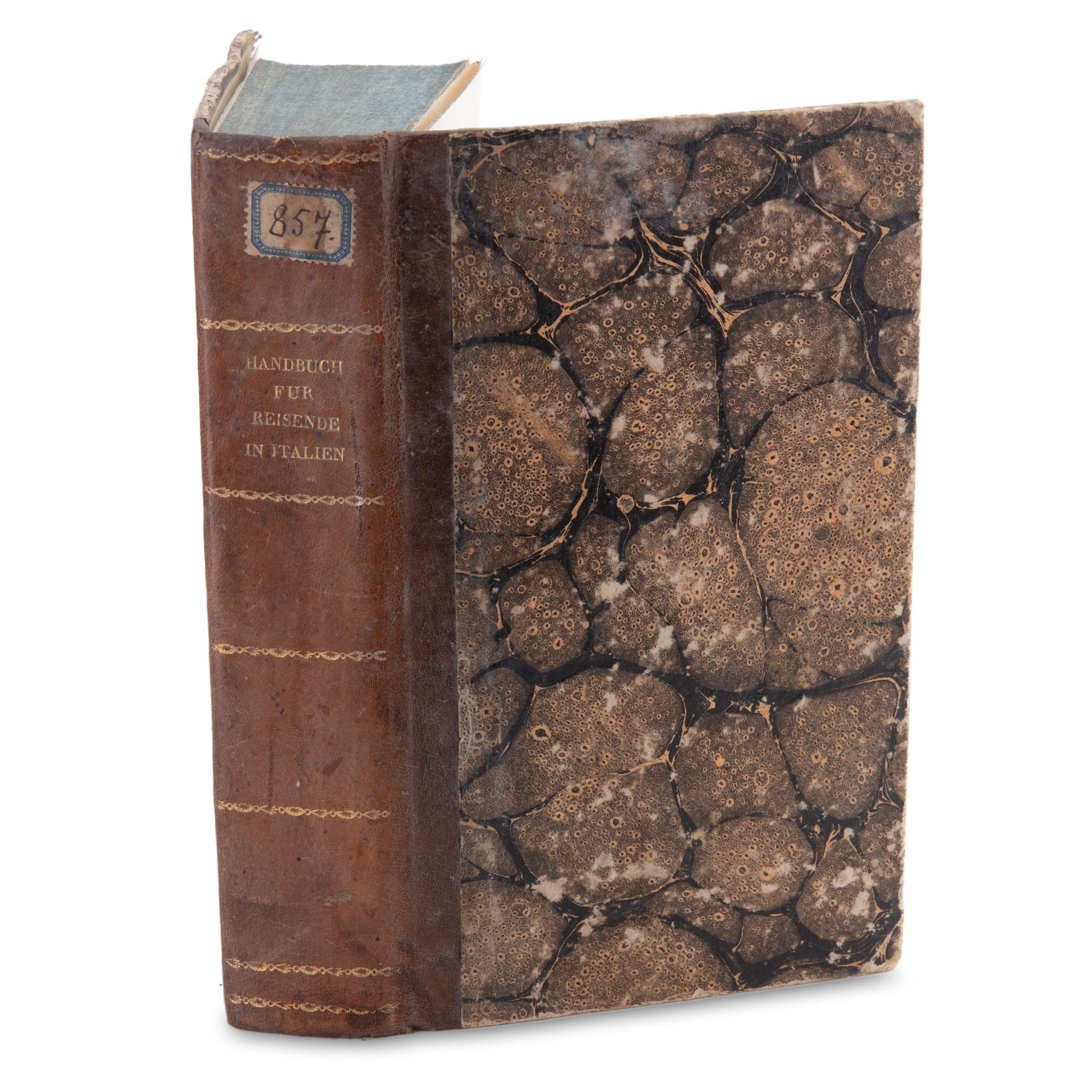 NEIGEBAUR, [Johann Daniel Ferdinand] (1783-1866): Handbuch fur Reisende in Italien - Bild 2 aus 3