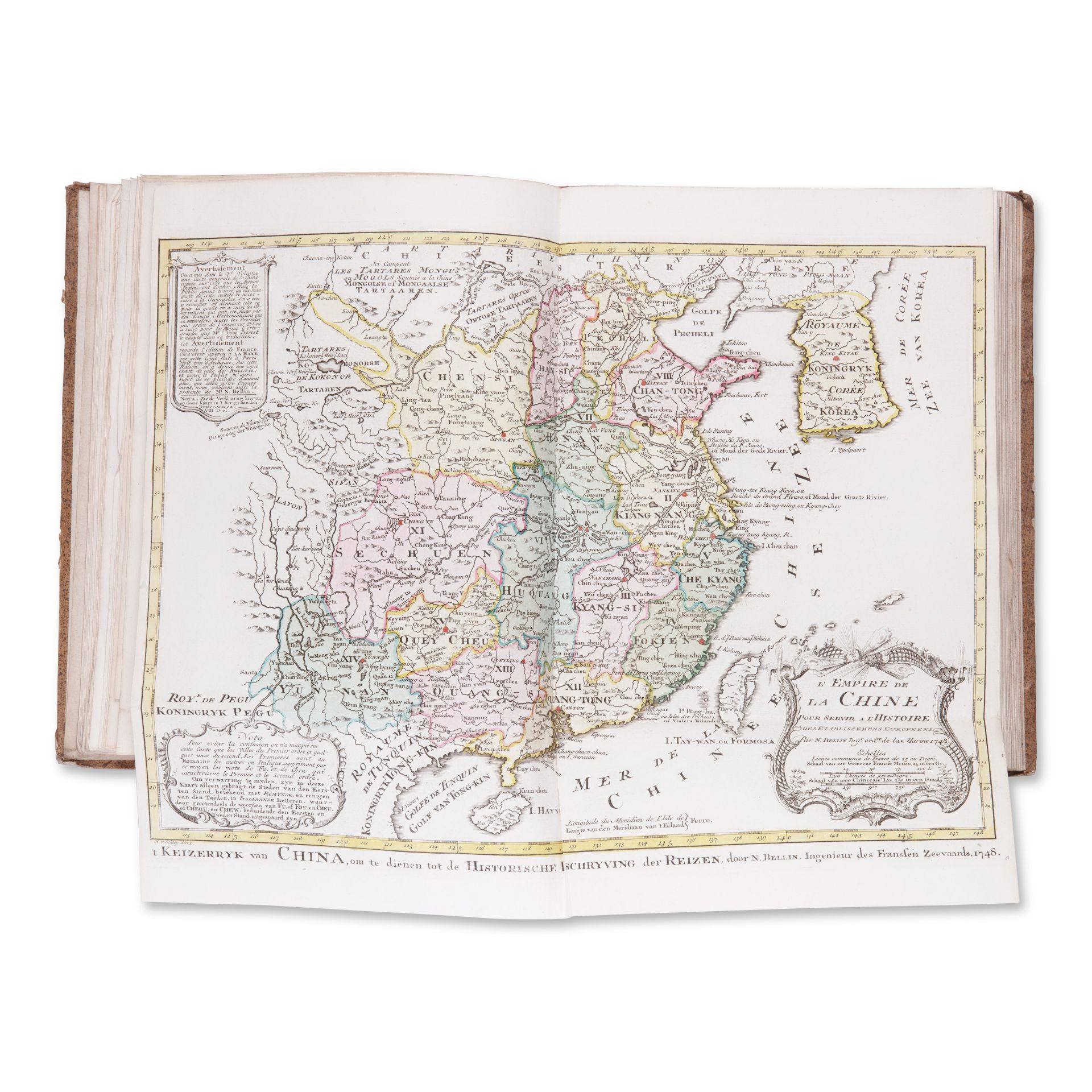 RAYNAL, Guillaume-Thomas (1713-1796): Atlas portatif - Bild 4 aus 5