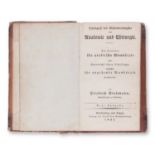 STAHMANN, Friedrich (1796-1862): Lehrbegriff des Wissenswurdigsten der Anatomie
