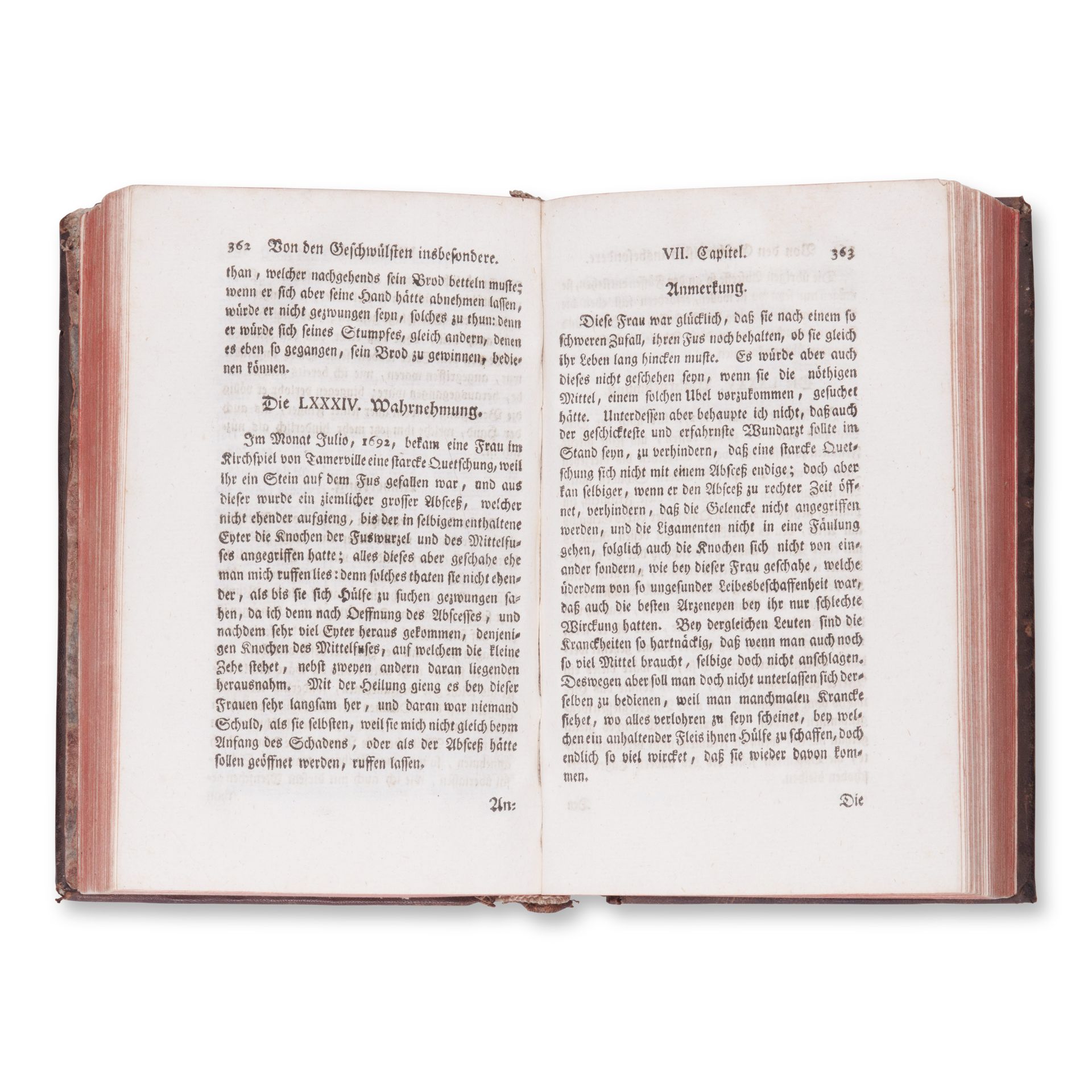 DE LA MOTTE, Guillaume Mauquest (1655-1737): Vollstandige Abhandlung der Chirurgie Vol. I. a II. - Image 3 of 3