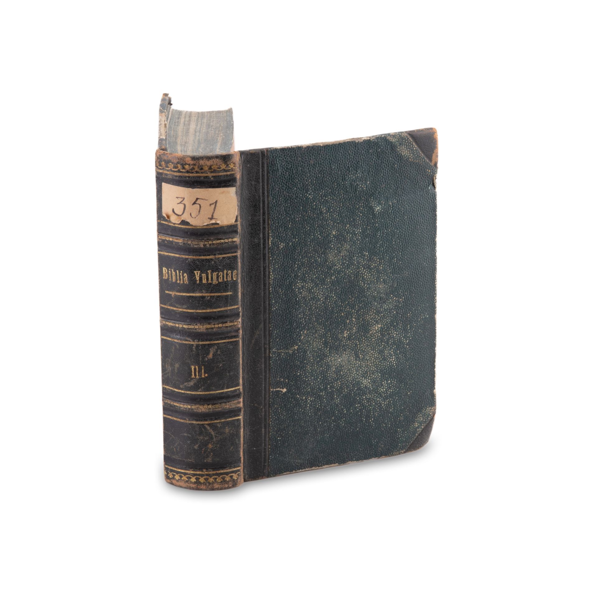 LOCH, Valentinus (1813-1893): Biblia Sacra Vulgatae Editionis. Vol. III. - Bild 2 aus 3