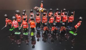 Britains lead soldiers - Royal Scots Guards etc.