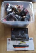 A Mould King Lego style no. 13111 'Pirate Galleon' unbuilt, in ziplock Mould King bags (not