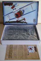 A boxed WINGNUT WINGS 1/32 Fokker D.VII (Fok) "Early", (bags appear sealed, stickers, paperwork