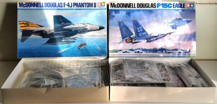 A Boxed Tamiya 60304 1/32 Scale McDONNELL DOUGLAS F15C Eagle; 60306 1/32 Scale McDONNELL DOUGLAS F-