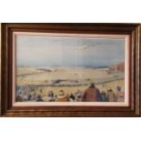 GW Allinson, 20th century, Point to Point, signed, dated 1908, watercolour, 28cm x 47cm