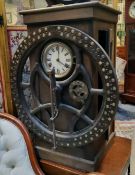Industrial Salvage - a substantial turn of the century clocking in machine