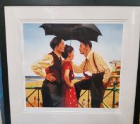 Jack Vettriano,  (British B.1951-), The Tourist Trap, a limited edition giclee print with silkscreen