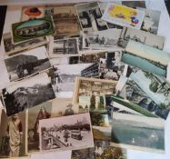 Postcards - various, Egypt, India, Real Photography, American, Military, Funeral, etc