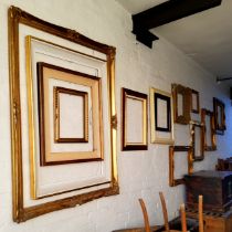 Picture Frames - 19th century and later, including a large 20th century gilt example (14)