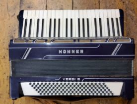 A Hohner Verdi II accordion