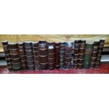 Three sets of faux antiquarian book bindings