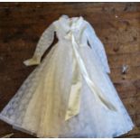 A mid 20th century christening gown, c.1940