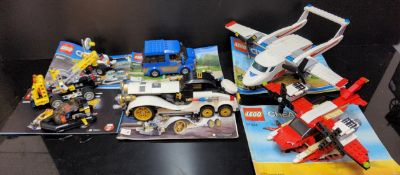 Lego City - A Quantity of constructed sets including 70911 The Batman, 31024 Creator, 60116,