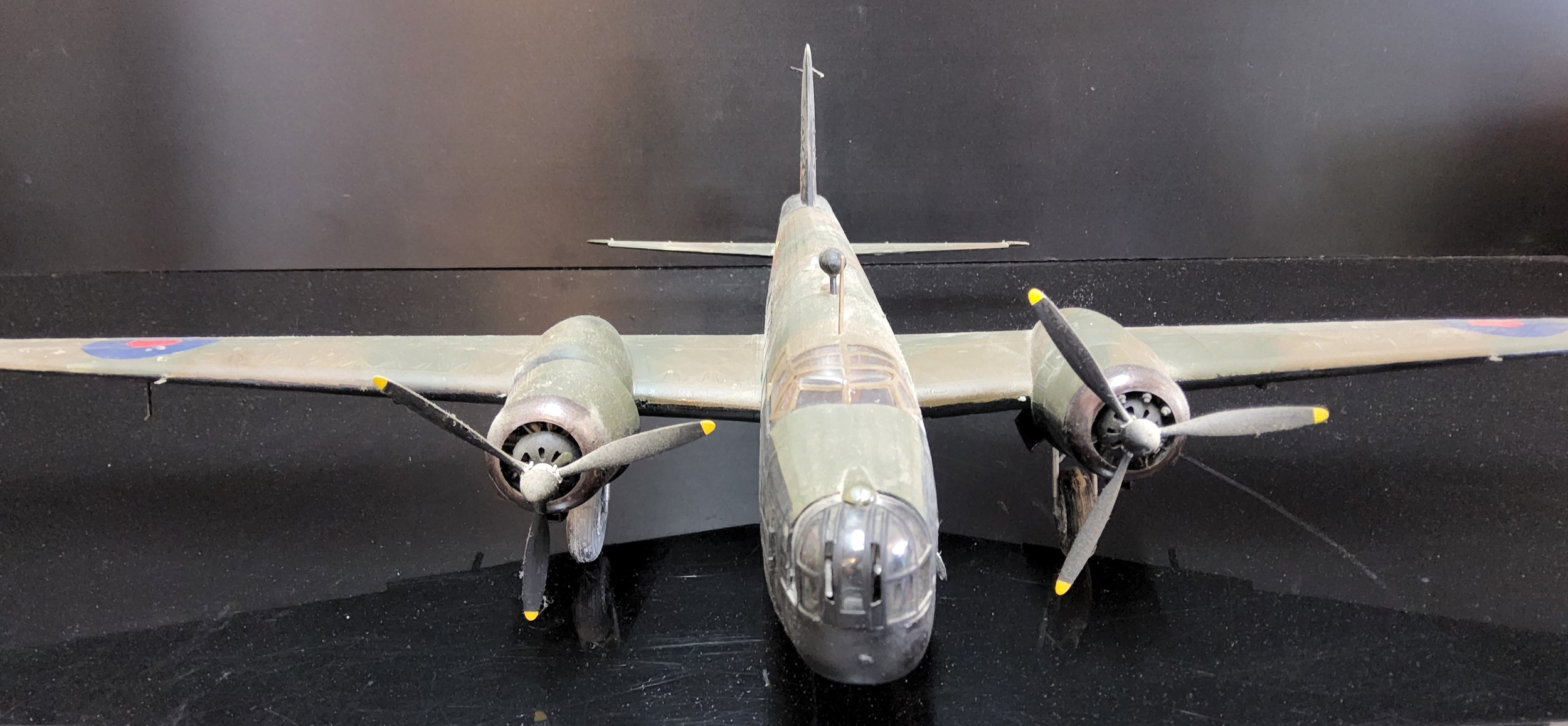 A Kit Built Vickers Wellington Model Aircraft, overall length 42cm. (Appears very well built, - Image 3 of 3