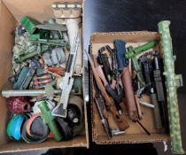 A Quantity of 1/6th Scale Action Figure Accesories, including Kriegsmarine 1941 Kar98k, Action Man