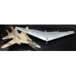 Two Kit Built Model Aircraft, YB-49 Flying Wing (wing diameter 73cm), F-14 Ali Cat, (Length