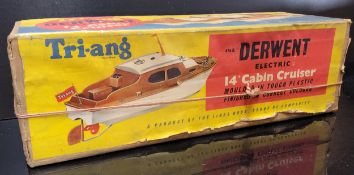 A Tri-Ang 414.S. Derwent Electric 14" Cabin Cruiser, boxed