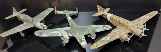 A Quantity of German Luftwaffe WWII and Later Model Aircraft, Dornier Do 335, Dornier Do 17Z,