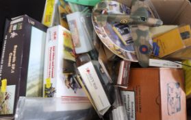 A Quantity of Kit / Modellers Accessories. Model Rail, Model Aircraft and Personel. (some boxes