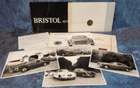 An original Bristol 407 5.2 litre promotional leaflet; period Bristol Publicity Department