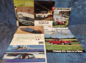 B.M.C. literature including Austion Healey Sprite Mk.Four 8 page leaflet; Austin Healey 3000 Mk. III