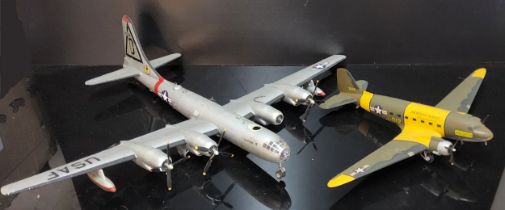 An Interesting Selection of Kit Built WWII and Later American Aircraft, C47 Sky Train, B-50, Bell-