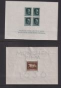 Stamps - a selection of German Third Reich agner SG 514, 516, 517 and 518
