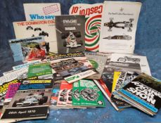 Formula One & motor racing interest - British Grand Prix programmes including Silverstone 1971