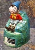 A rare Noddy from Toy Town Arthritis & Rheumatism Council collection box, possibly a prototype,