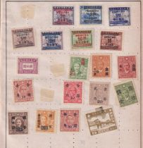 Stamps- A small album of used world stamps and GB mainly used in packets plus a few first Day