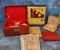 A Ma-Jong set;   Travelling Chess set;   etc