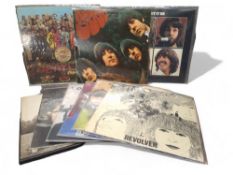 The Beatles vinyl Lps - Sgt. Pepper's Lonely Hearts Club Band, Mono, PMC 7027, Parlephone, matrix