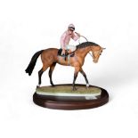 The Hamilton Collection model, On Parade, The Thoroughbred Champion Collection, sculptured by  David