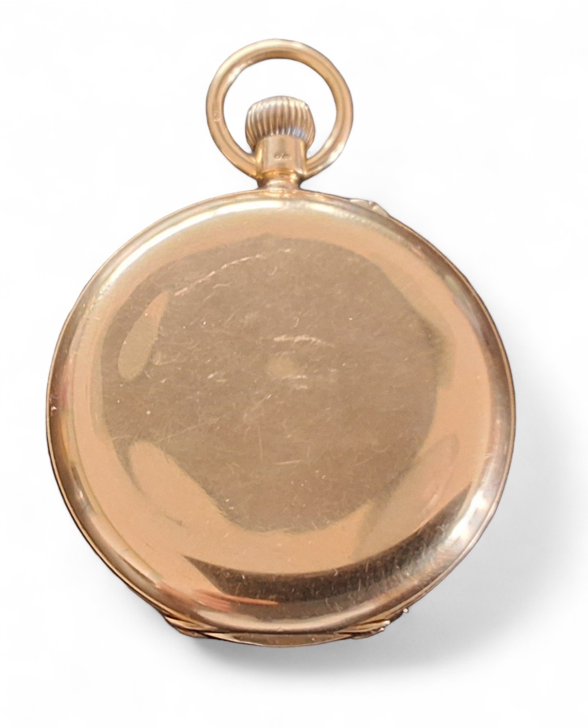 A J W Benson 18ctct gold full hunter keyless lever pocket watch, signed movement 'The Field' W - Image 2 of 5