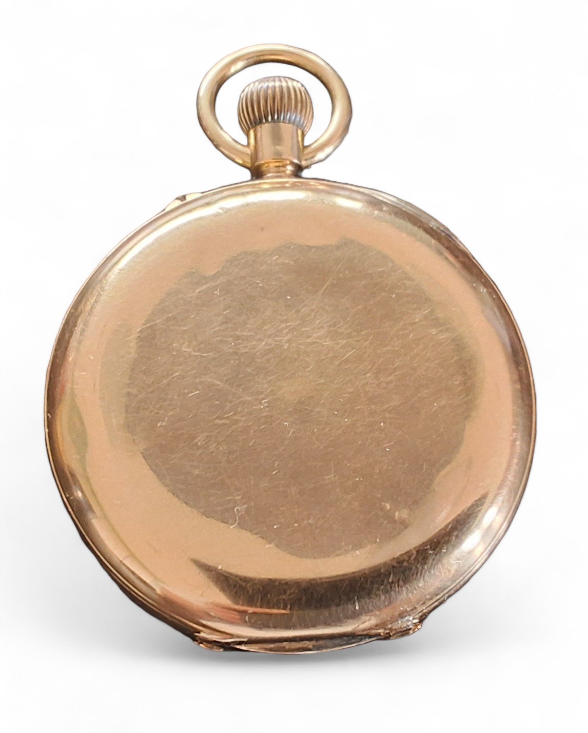 A J W Benson 18ctct gold full hunter keyless lever pocket watch, signed movement 'The Field' W - Image 3 of 5