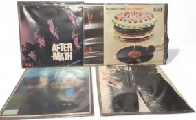 Rolling Stones vinyl Lps including No.2, Decca, Mono, LK 4661, Matrix XARL-6619-1A; Aftermath,