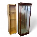 Two 20th century display cabinets Please Note: Collection of this lot by appointment only