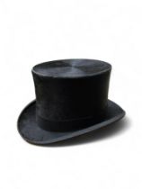 A T. B. & W Cockayne Ltd Sheffield Top Hat, approx 6 7/8, 20.5cm x 16.5cm
