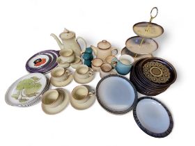 Denby Dinner Ware - Arabesque, Memories and other plates, dishes, coffee pot, coffee sup, etc