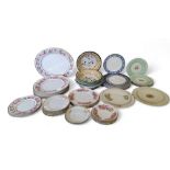 A Royal Worcester Royal Garden pattern part dinner service, comprising oval serving plate, six diner