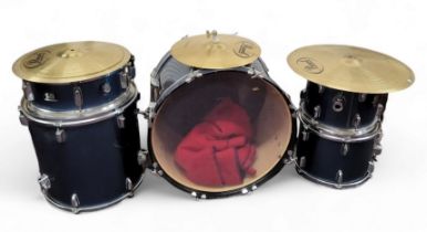 A CB Drums SP series drum kit, Musical Instrument - a Yamaha YD Series drum kit, comprising kick